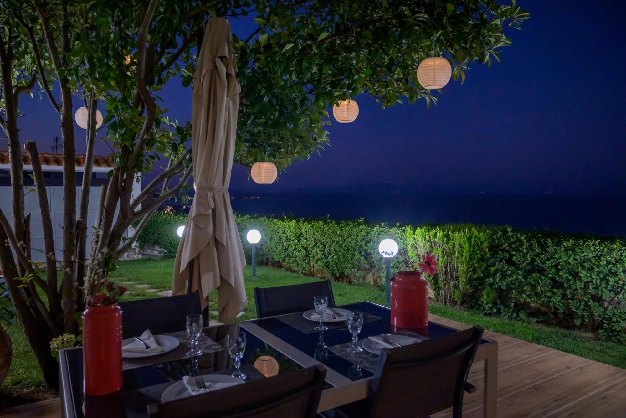 Harris Elegant House Superb View Near Airport Appartement Artemida  Buitenkant foto
