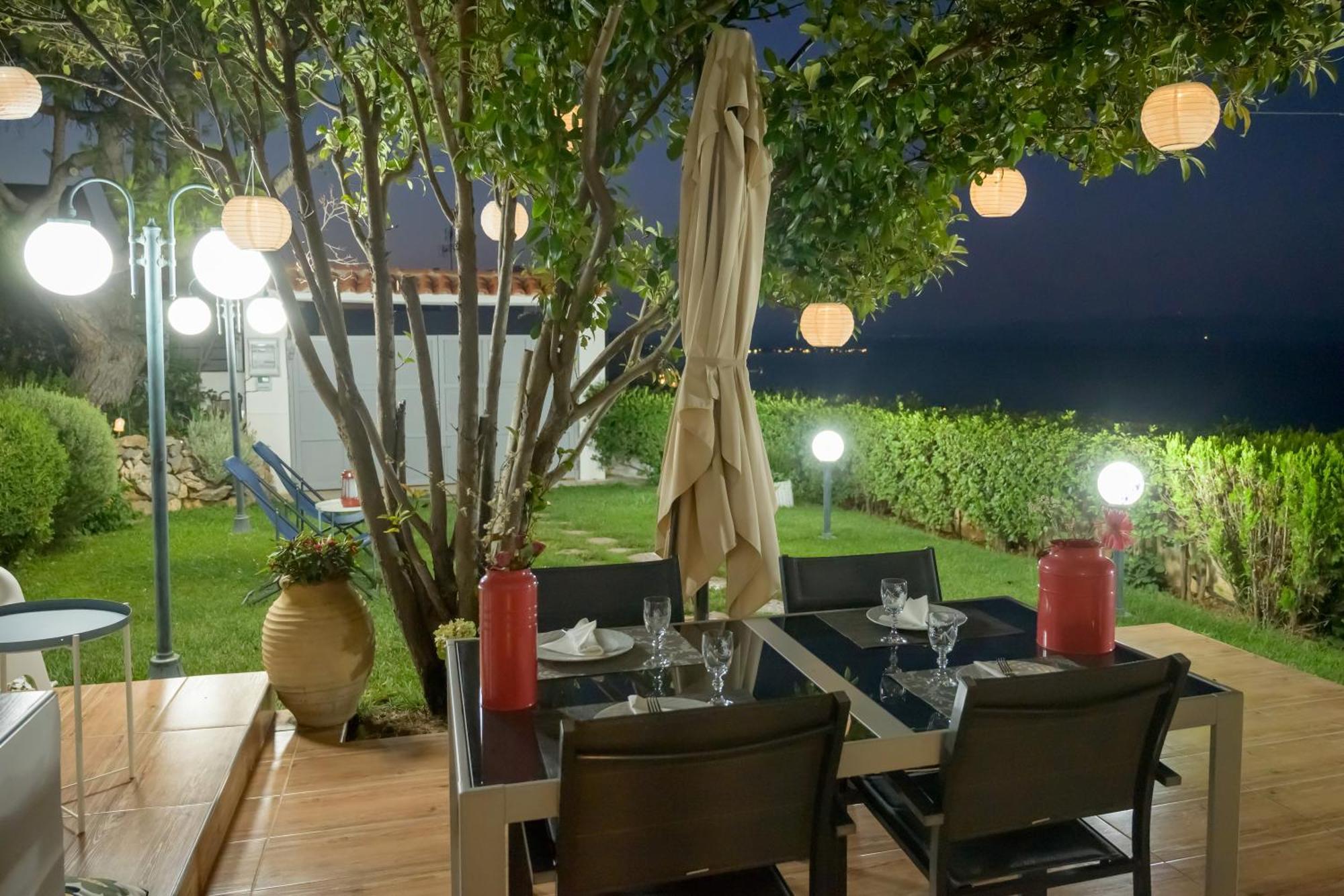 Harris Elegant House Superb View Near Airport Appartement Artemida  Buitenkant foto