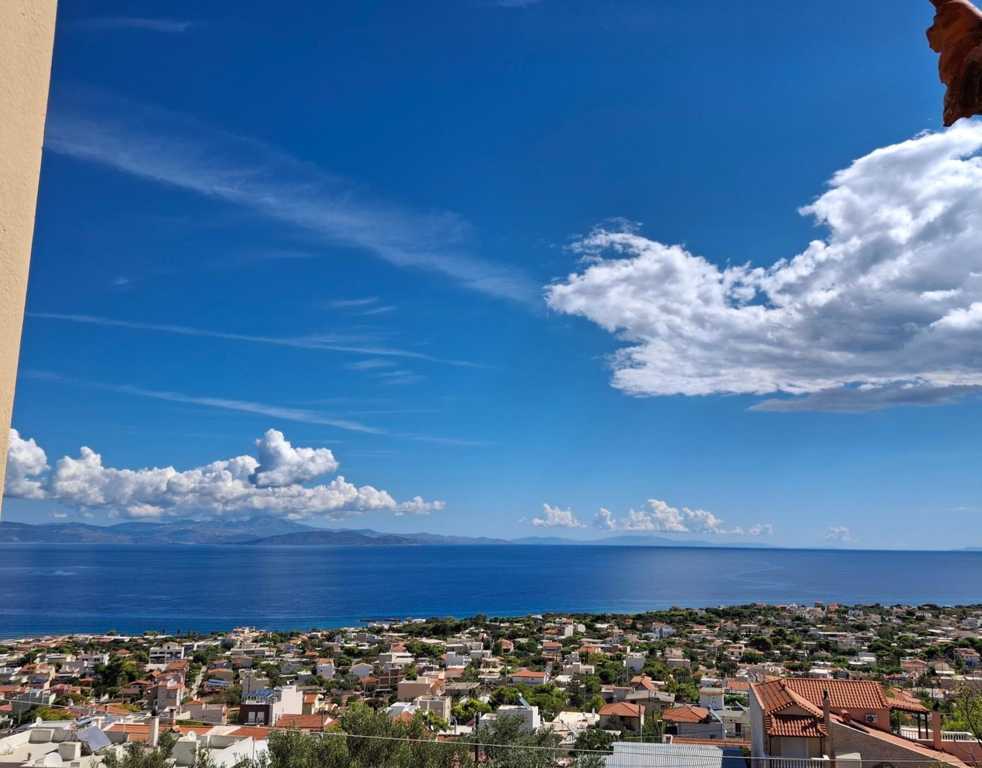 Harris Elegant House Superb View Near Airport Appartement Artemida  Buitenkant foto