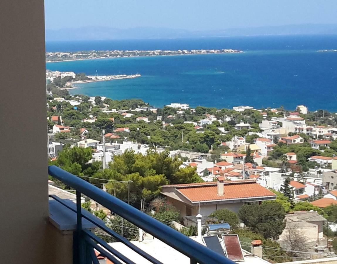 Harris Elegant House Superb View Near Airport Appartement Artemida  Buitenkant foto